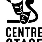 Centrestagelogo Vert Black