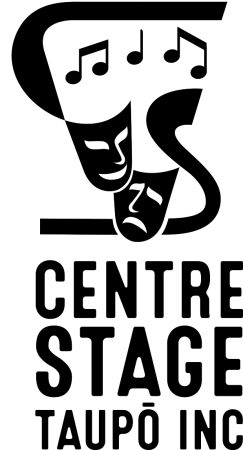 Centrestagelogo Vert Black