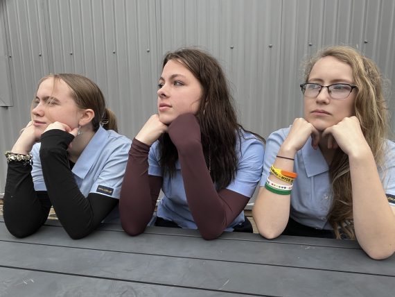Lydia Curtis, Jess Riley, Teagan Curtis