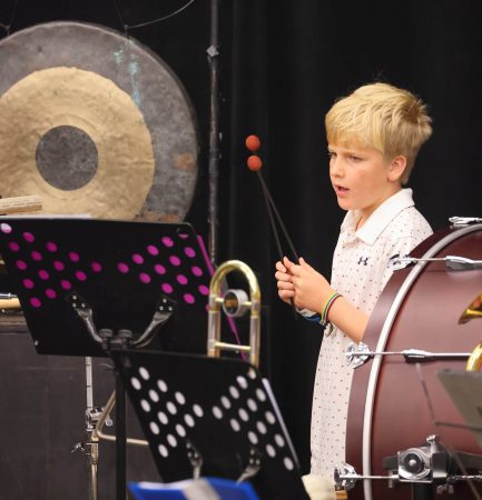 Taupō Concert Band Learner Percussionist Theo Brand Photo Credit Richard Lummus Resized Further