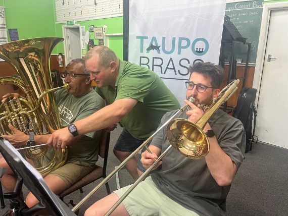 Gary Collins, Mike Martin And Patrick Mccarty In Rehearsal Resized