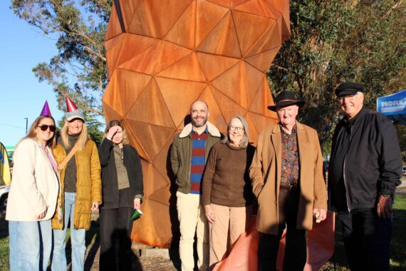 Past And Present Taupo Sculpture Trust Trustees At Boom Boom's Birthday Resized